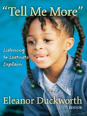 cover image of Tell Me More